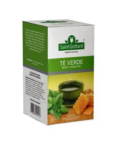 TÉ VERDE MENTA Y SABOR MIEL x20