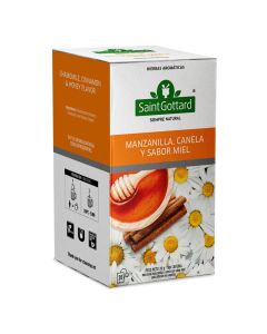 MANZANILLA, CANELA Y SABOR MIEL x20