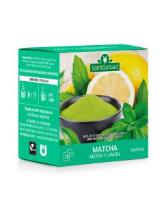 MATCHA, MENTA y LIMÓN x10