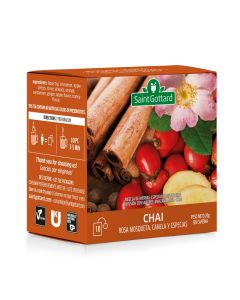 CHAI, ROSA MOSQUETA, CANELA Y ESPECIAS x10