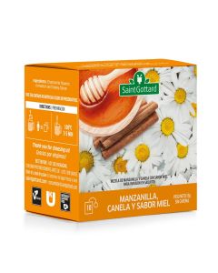 MANZANILLA, CANELA Y SABOR MIEL x10